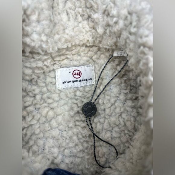 AG Adriano Goldschmied Girls' Big Quinn denim Jacket sz medium - Picture 4 of 4